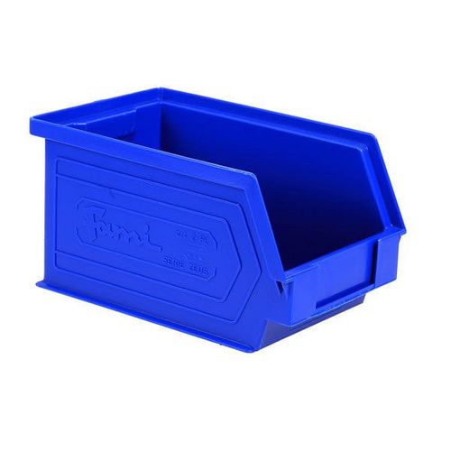 Contenedor 230x140x130 Mm. Apilable Azul