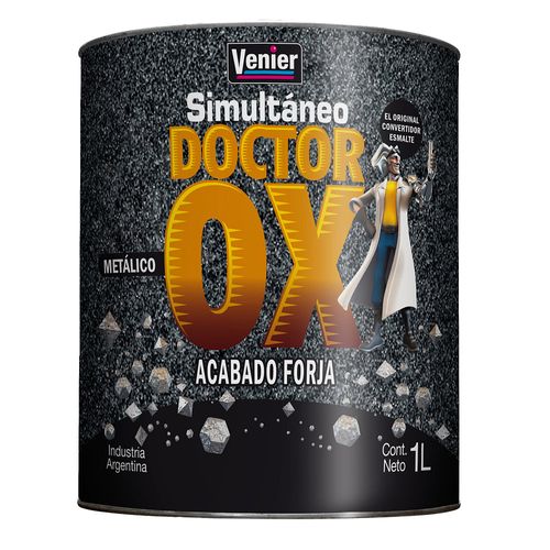 Simultaneo Metalico Acero 1 Lts Venier