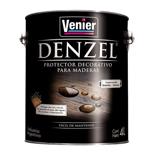 Lasur Denzel Venier Nogal Brillante 4 Lts