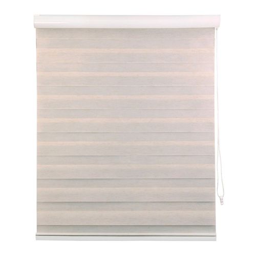 Cortina Roller Zebra Textura Beige 165X180 Cm Cotidiana