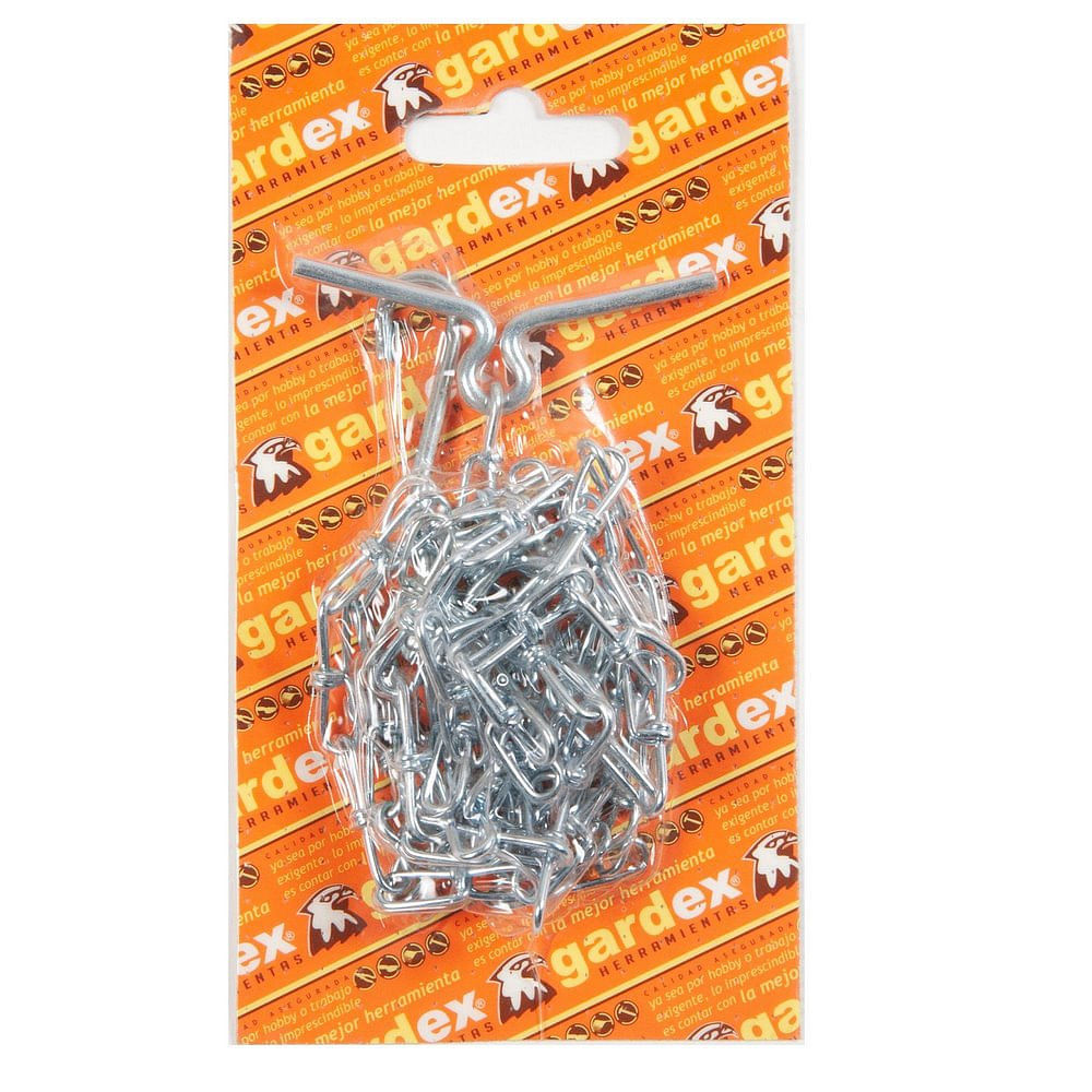 Cadena de Seguridad 17 x 1.7 Mm Gris Gardex