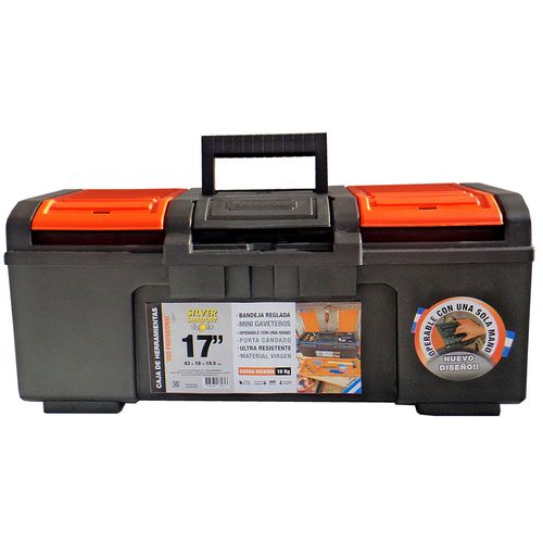 Caja De Herramientas 17" Silver Shadow
