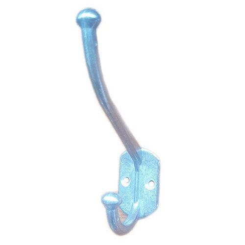 Percha Doble Aluminio Natural Sc Metalúrgica