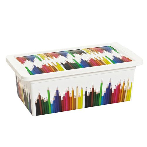 Caja Organizadora Diseño Lápiz 5.5 Lts Sao Bernardo