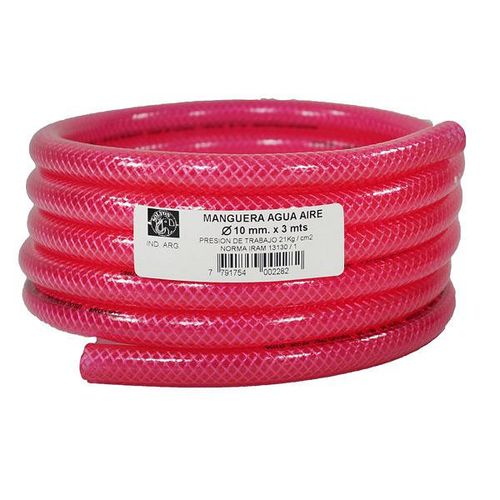 Manguera Agua-Aire 10Mm - 300 Lbs X3Mts Solyon