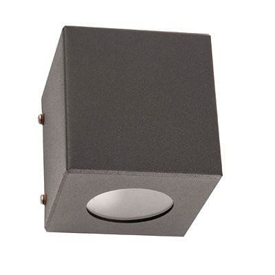 Difusor Exterior Chapa Gu10 Unidireccional Cubico Balucce