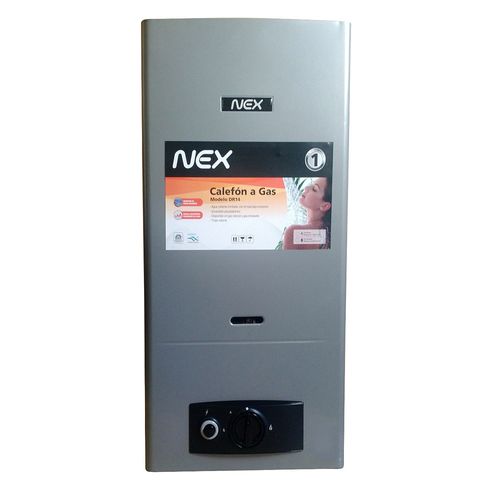 Calefon Encendido Automático 14 L Gas Natural Nex