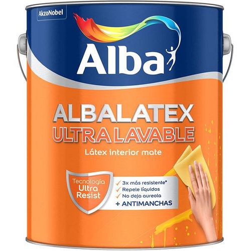 Látex Interior latex Super Lavable 4Lts Alba