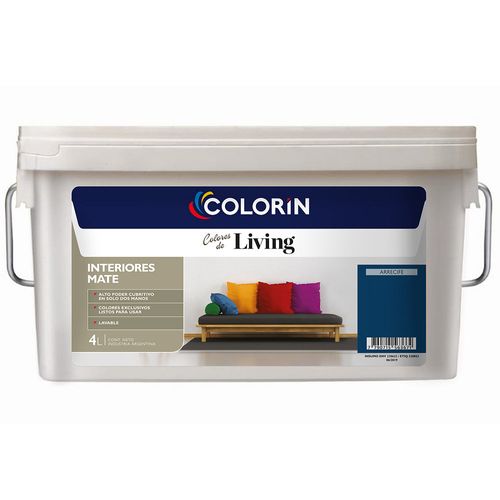 Látex InteriorLiving Arrecife 4Lts Colorin