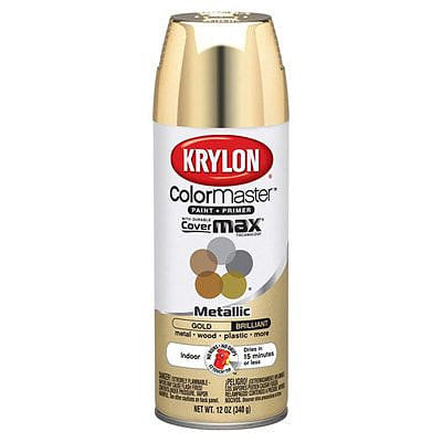 Aerosoles Uso General Metalizado Oro 340 Gr Krylon