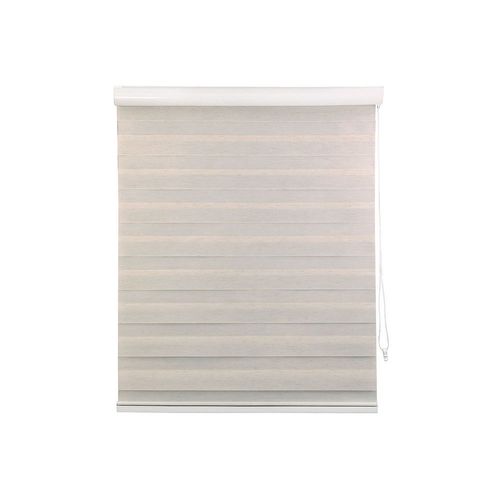 Cortina Roller Zebra Textura Beige 150X165 Cm Cotidiana