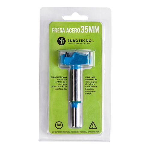 Freza Para Madera Bisagra A Codo 35Mm