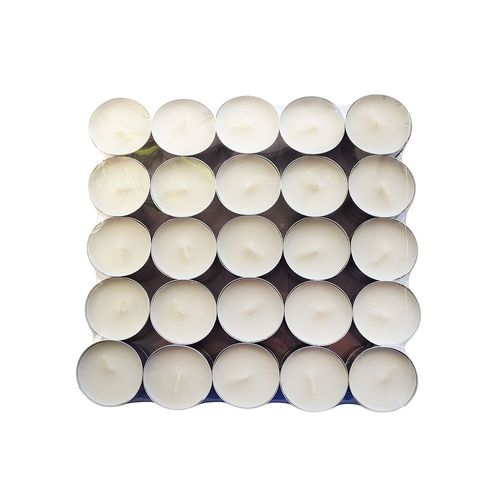 Set de 50 velas Tea Light Cotidiana 19x19x2.9 cm