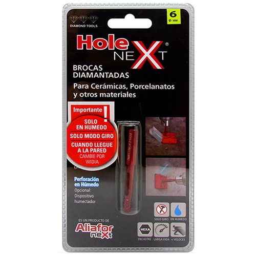 Holex Bda-6/Broca Diamantada 6Mm Porcelanatos Y Ceramicos
