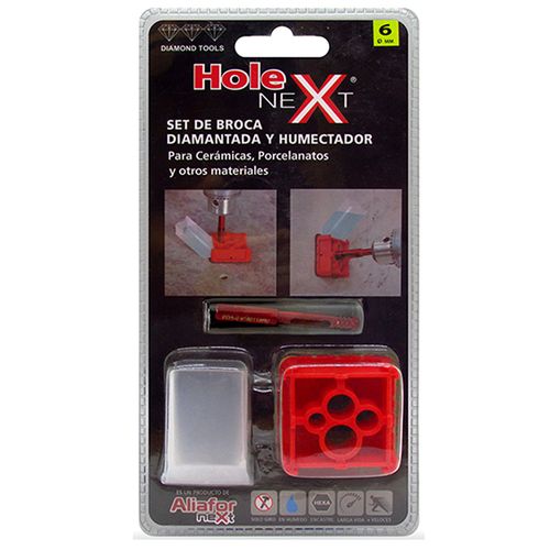 Holex Bda-S6/Set Broca Diamantada 6Mm Porcelanatos Y Ceramicos
