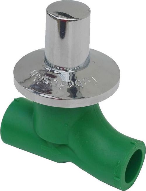 Llave De Paso Termofusión Tubofusión Plástico 20 Mm