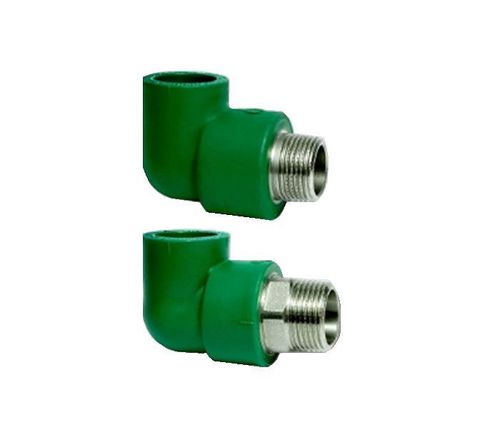 Codo 90° Termofusión Tubofusión Con Inserto M 25 X 3/4 Pulg