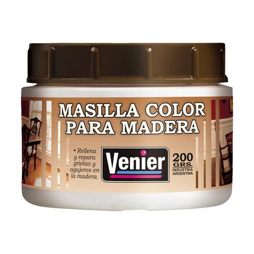 Masilla Para Madera Roble Claro X200Gr. Venier