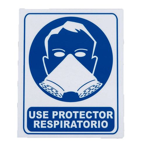 Cartel Señal Use Prot Respiratorio