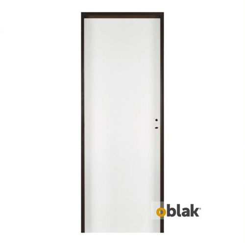 Puerta Izquierda Practika Marco Chapa Blanca 200X70 Cm Oblak