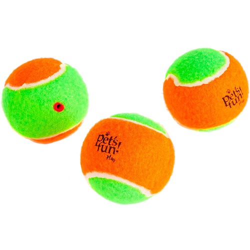 Set de 3 Pelotas para Perros Deportivas Pet's Fun