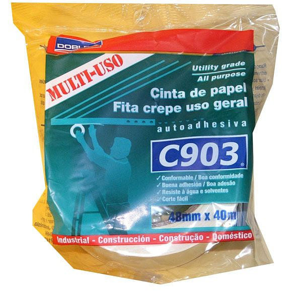 Cinta de Enmascarar 48 Mm X 40 Mts Doble A