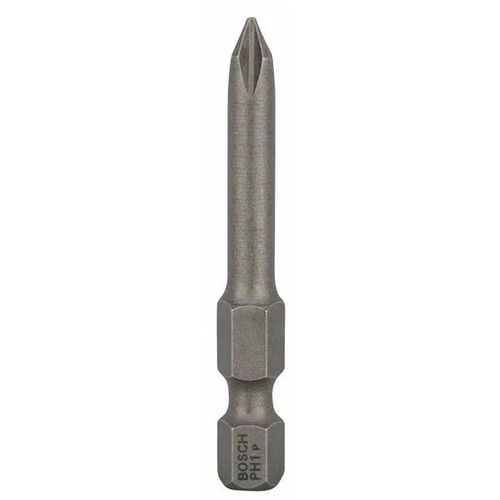 Punta Para Atornillar Phillips Plateado PH1, 49 Mm 3 Unidades Bosch