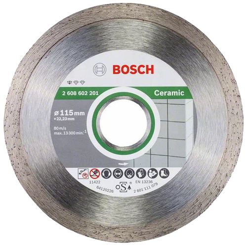 Disco Liso STD Ceramic Gris 115 Mm Bosch