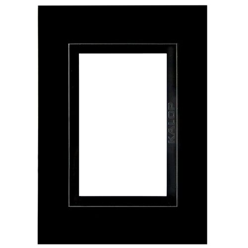 Placa Zen Basic Negro Kalop