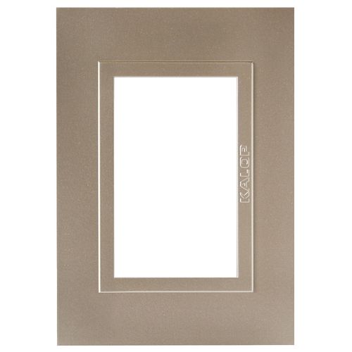 Placa Zen Metal Bronce Kalop