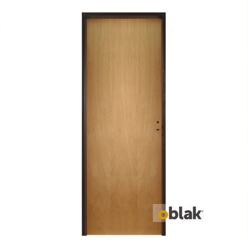 Puerta  Enchapada Natural T10 Izquierda 80Cm Oblak