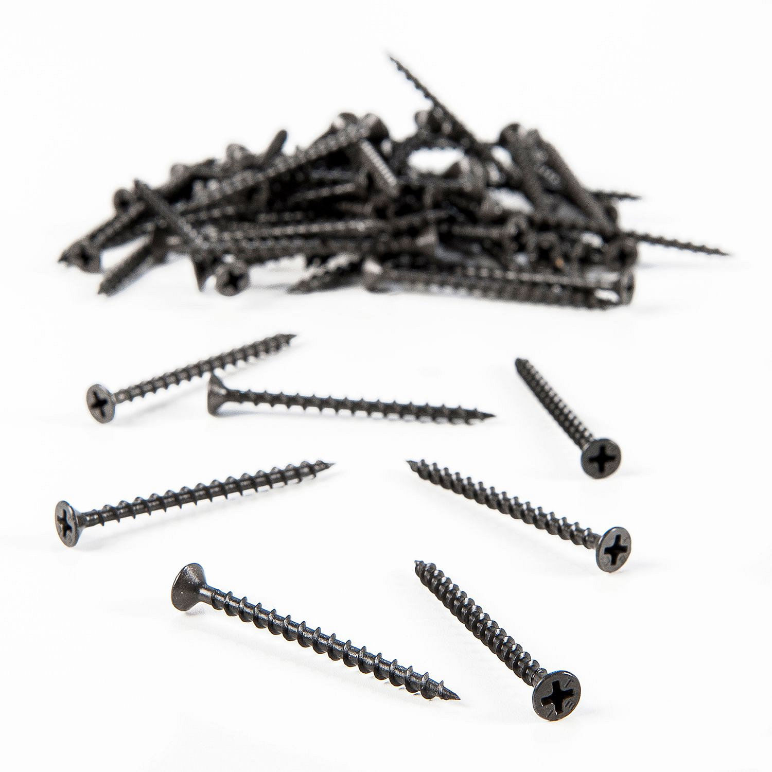 Tornillo Madera 6X2 N° Negro 55 Un Tel