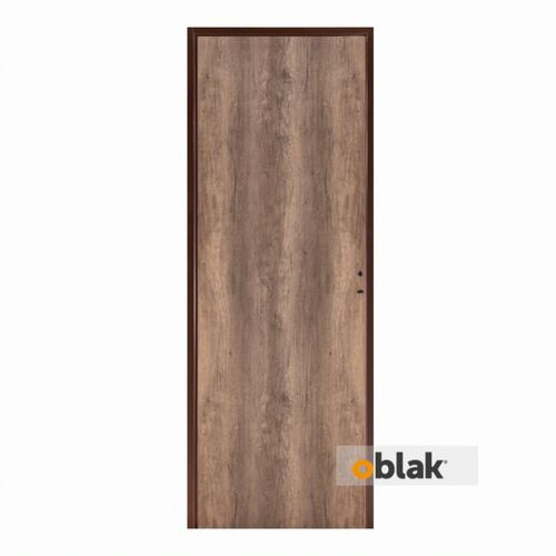 Puerta Teks Marco Chapa Nogal 70Cm Izquierda Oblak