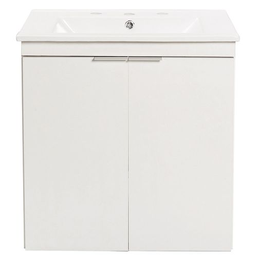 Vanitory Con Mesada de Loza Duna 60 Cm ABC Muebles