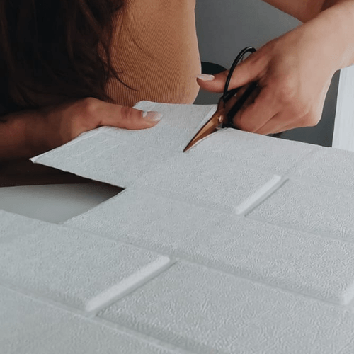 Placa Decorativa 3D Autoadhesiva Tile 70 X 77 Cm Muresco