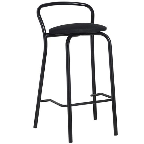 Banqueta 42.5X44X85 Negro Milano Dielfe