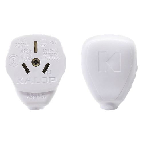 Ficha Hembra Salida Lateral 10A Kalop
