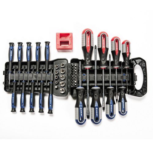 Juego Destornilladores + Bocallaves JH10-013 45 Piezas Robust