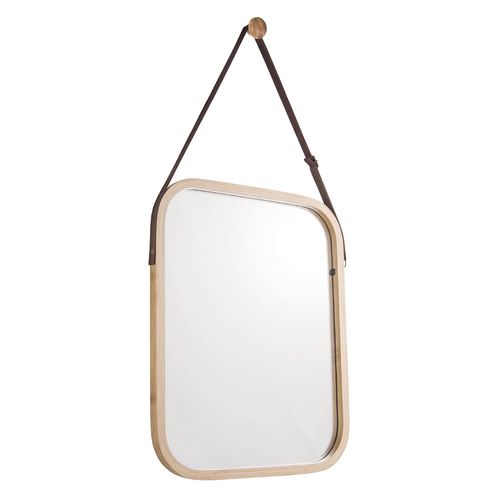 Espejo De Pared Bamboo 40X33 Cm Muebles Gacela