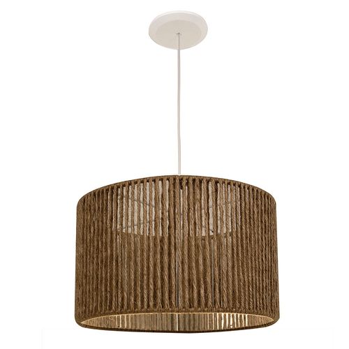 Colgante circular 1l e27 yute