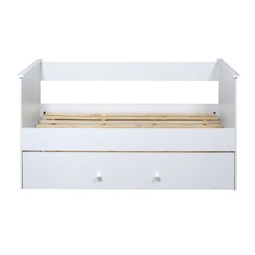 Cama Diván 198x86x72Cm Ecopack Blanco Ricchezze