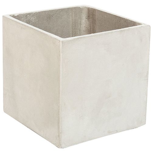 Maceta Cubo La Cioppa Prisma Fibrocemento 6Kg Gris 30x20Cm