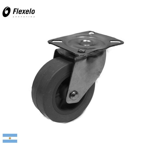 Rueda 75X25Mm Pvc Gir Flexelo