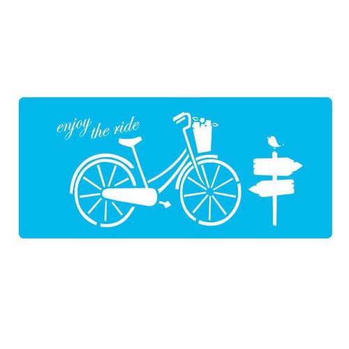 Stencil 13.5 X 30 Bici