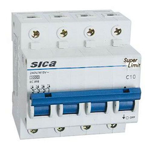 Interruptor Termomagnético 4X20A 3 Ka Sica