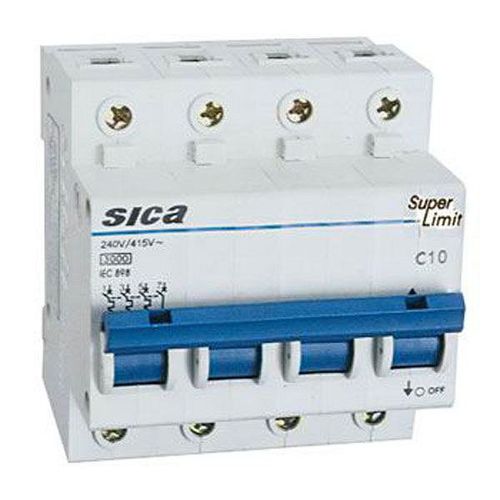 Interruptor Termomagnetico Tretrap. De 4X15A 3Ka Sica