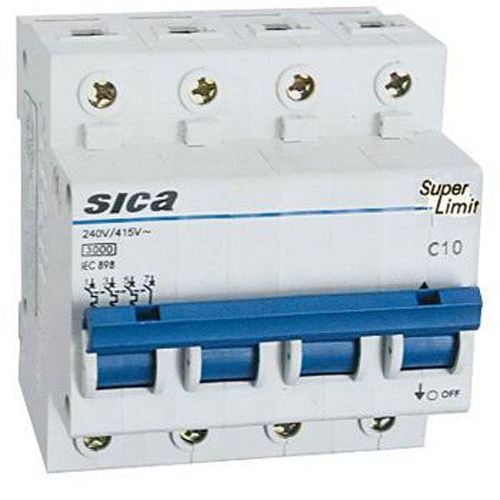 Interruptor Termomagnetico Tretrap. De 4X50A 3Ka Sica