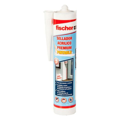 Sellador Acrílico Premium Blanco Fischer