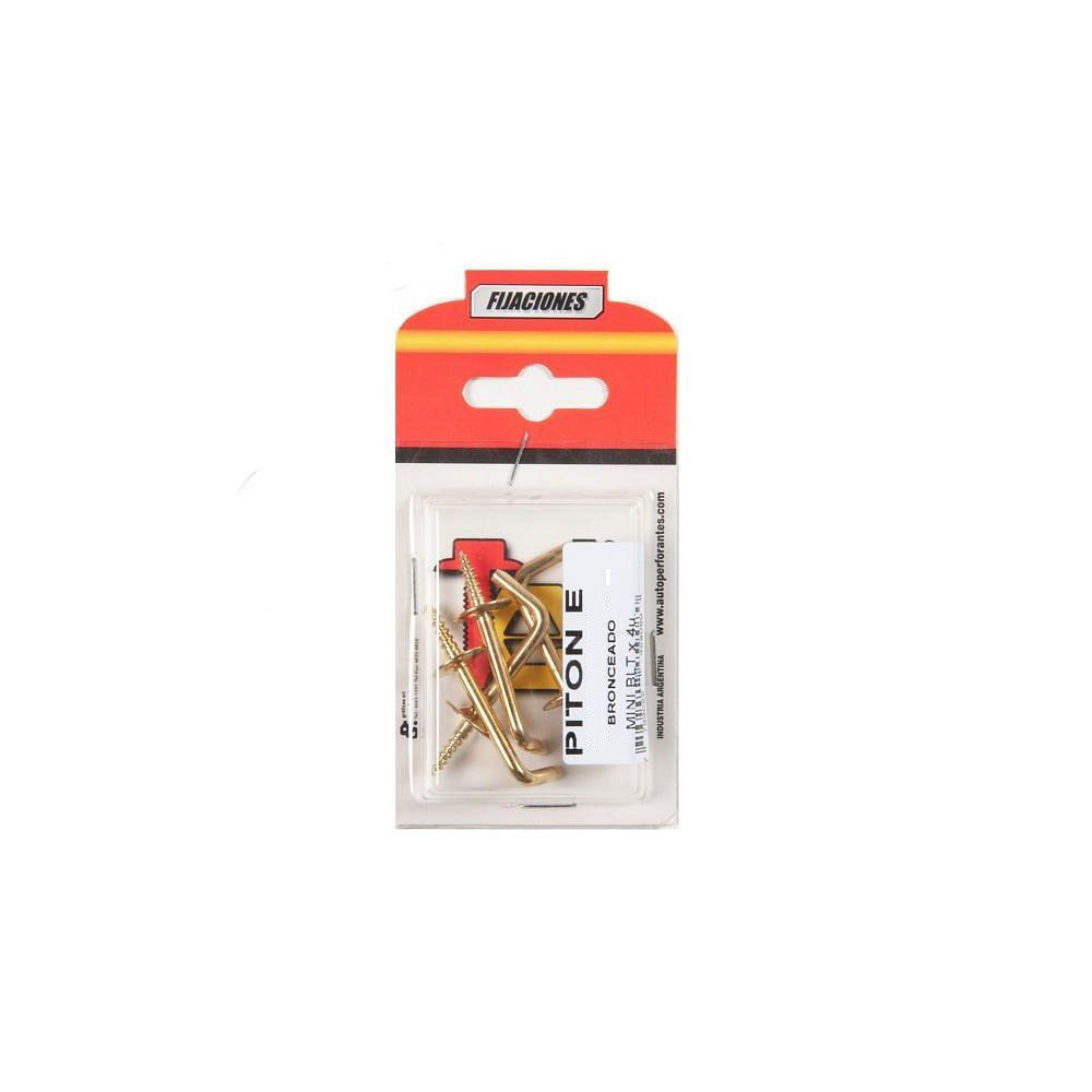 Piton Bronceado 3.5 Mm X 5 Mm 4 Un