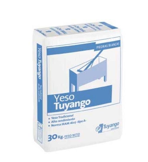 Yeso Tuyango 30 Kg Placo